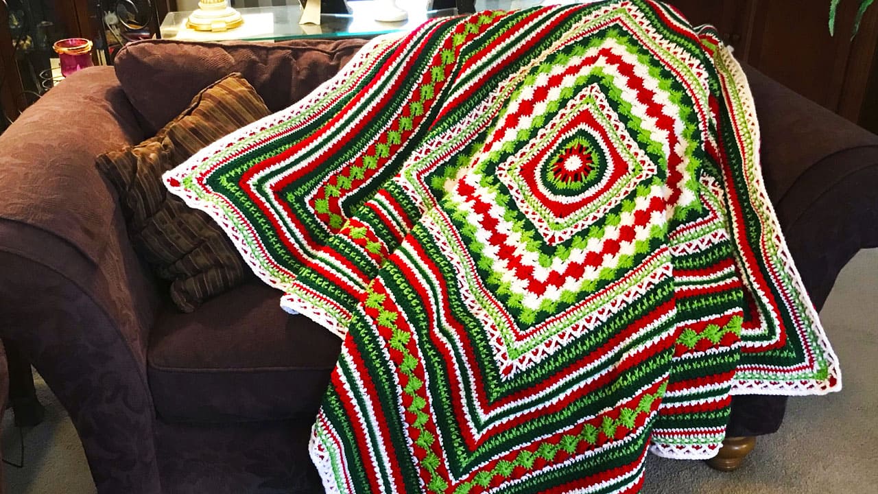 28 Elegant Crochet Blanket Free Patterns and Ideas (2)