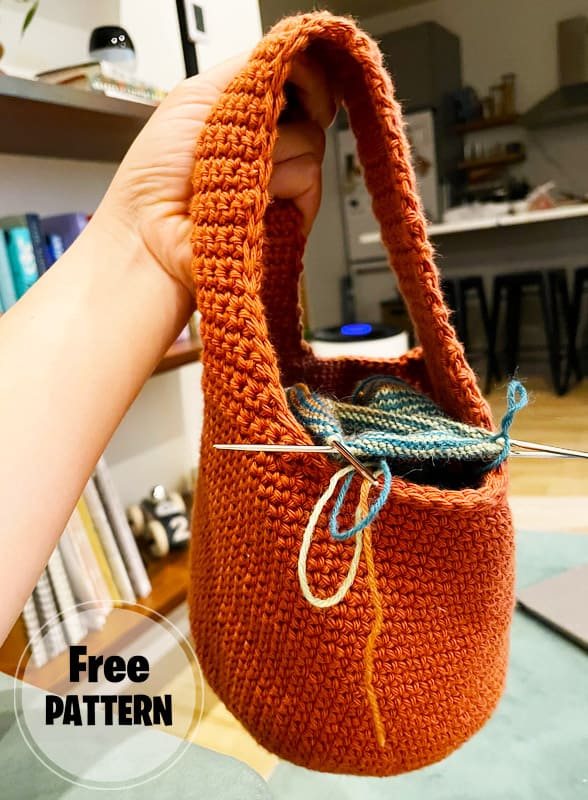Adley Project Bag and Basket Free Pattern