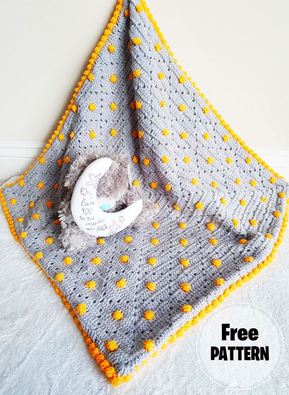 Bakewell Crochet Blanket Free Pattern