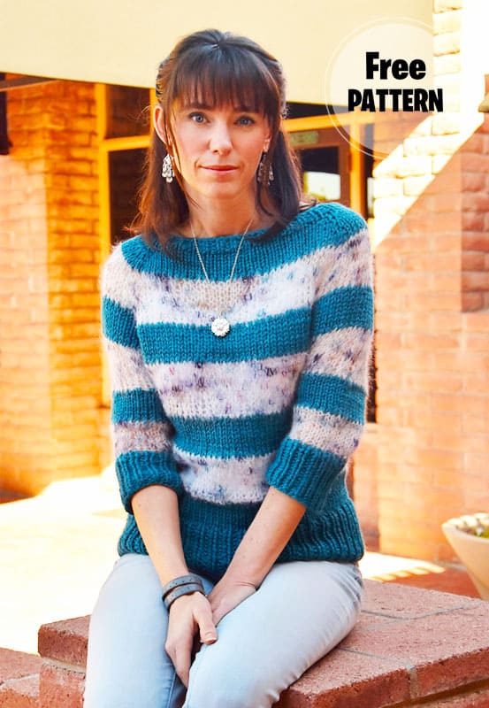 Celebration Knitting Sweater PDF Free Pattern