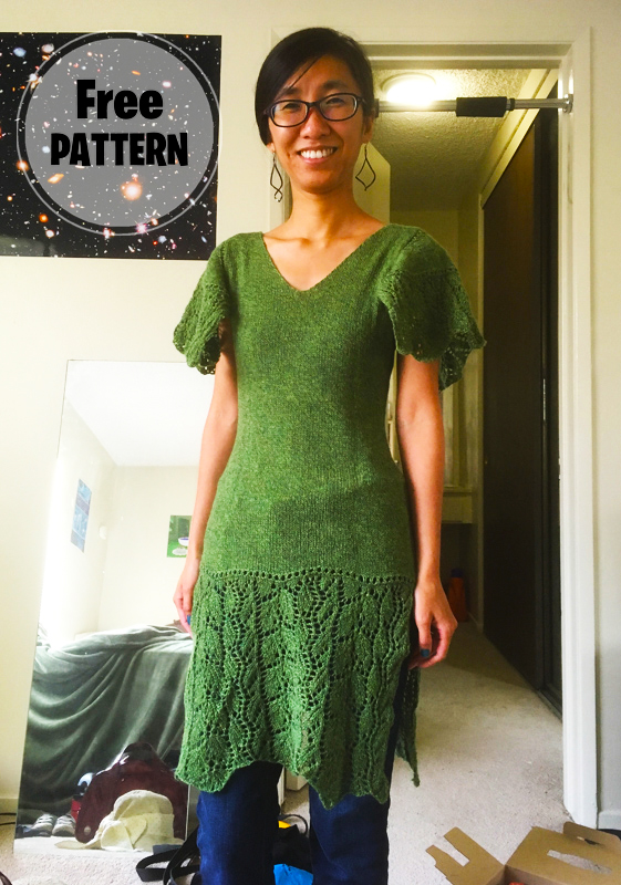 Crochet Green Dress Pattern