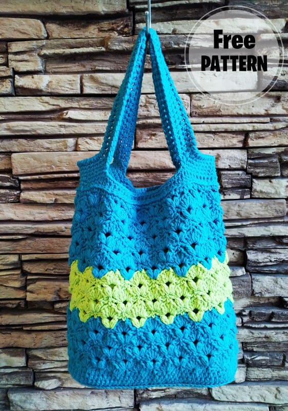 Easy Aliz Crochet Free Bag Pattern