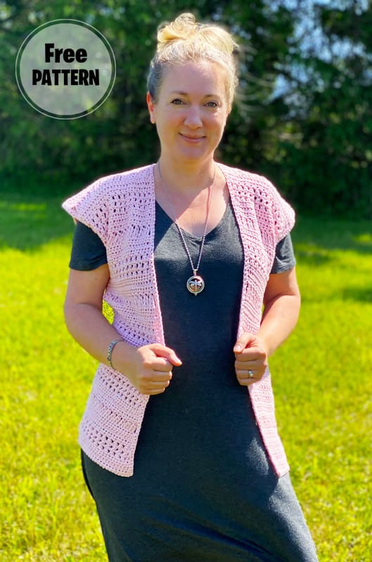 Go For Layers Crochet Cardigan Pattern