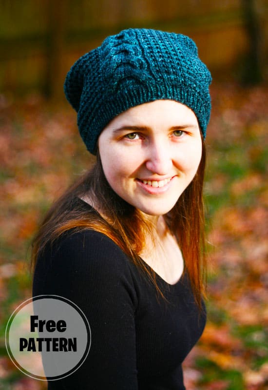 Knitting Molly Beanie Free PDF Pattern