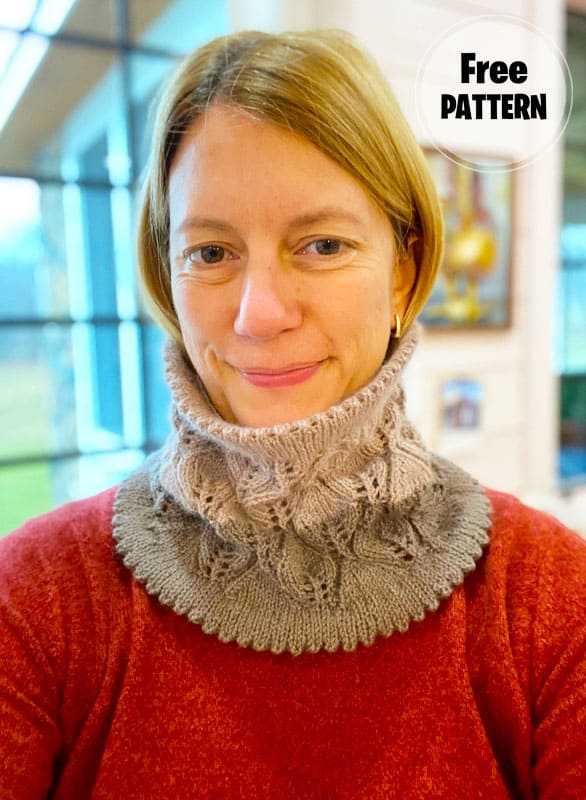 Leaving Knitting Cowl Free PDF Pattern