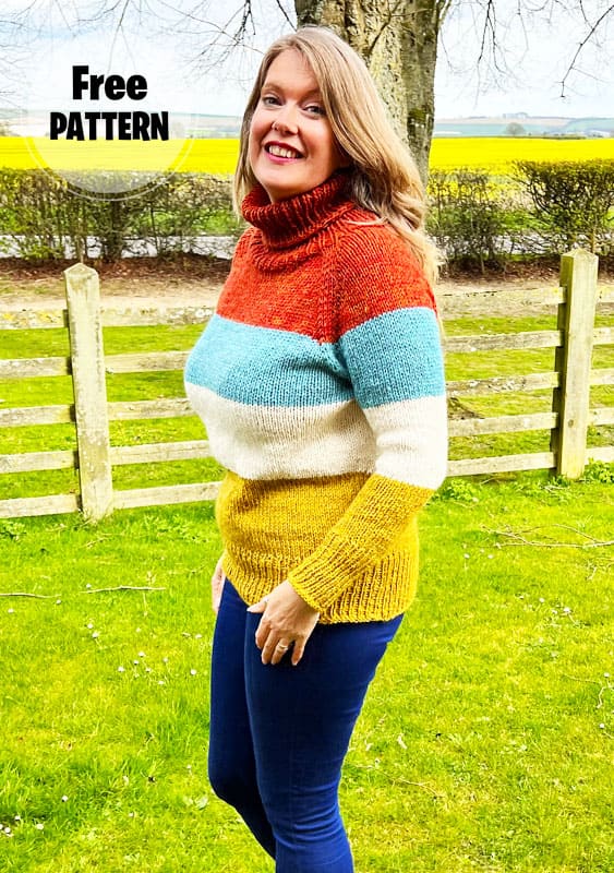 Metropolis Knitting Sweater PDF Free Pattern