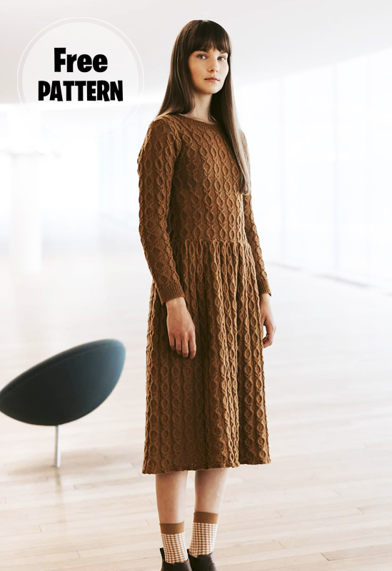 Minna Long Crochet Dress Pattern