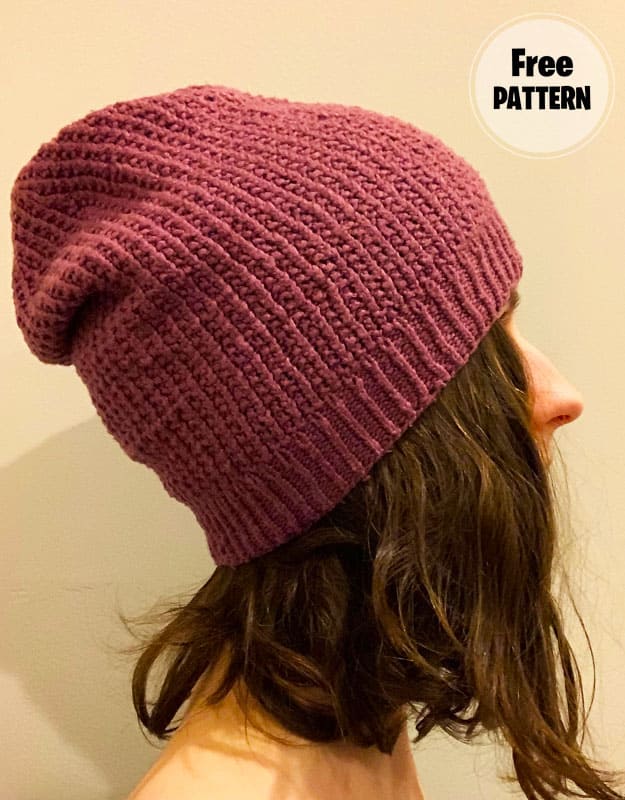 Naker Star Knitting Hat PDF Pattern