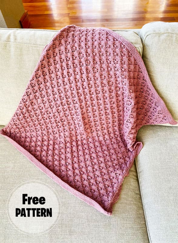 Pink Pixie Baby Blanket Crochet PDF Pattern