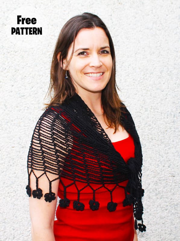 Sprout Chains Shawlette Free Pattern
