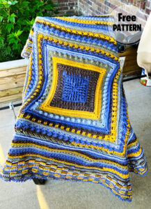 25 Cute Crochet Blanket Colorful Free Patterns