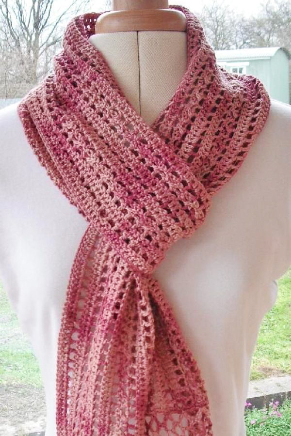 47+ Stylish Crochet Scarf Patterns for 2020 - Page 12 of 47 - Women