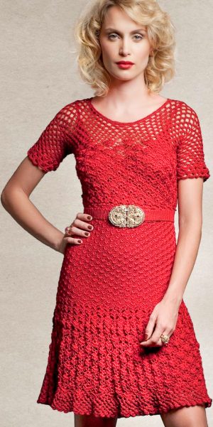 48+ Stylish and Cool Crochet Dresses Patterns 2020 - Page 28 of 48 ...
