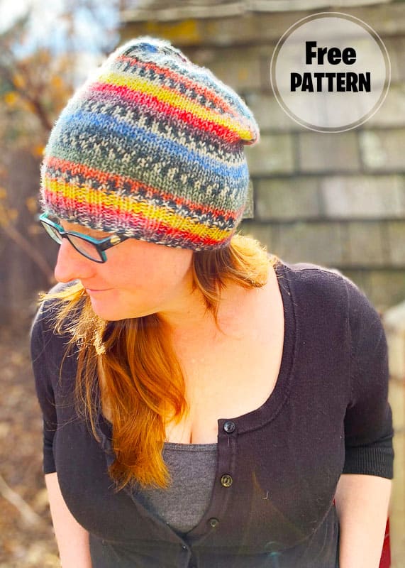 Sugar Maple Knitting Hat PDF Pattern