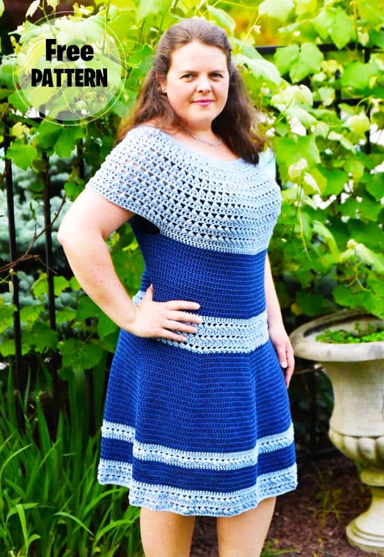 Summer Breeze Crochet Dress Free Pattern