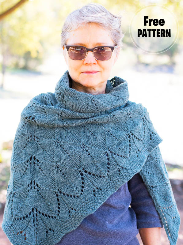 Crochet Spring Shawl PDF Free Pattern kopya