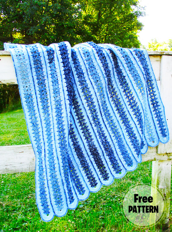 Baby A Minute Afghan Crochet Blanket Free Pattern (2)