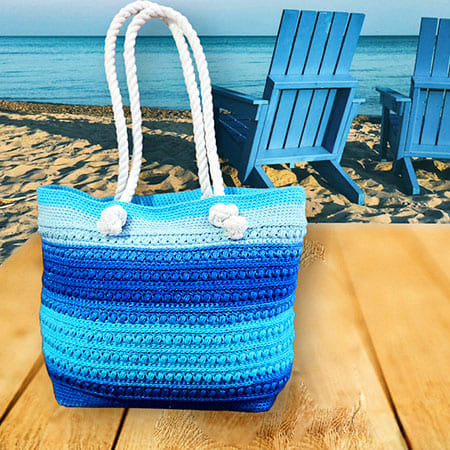 Beach Shoulder Crochet Tote Bag Pattern Free