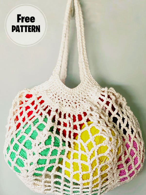 Amazing French Market Bag Crochet Pattern Free