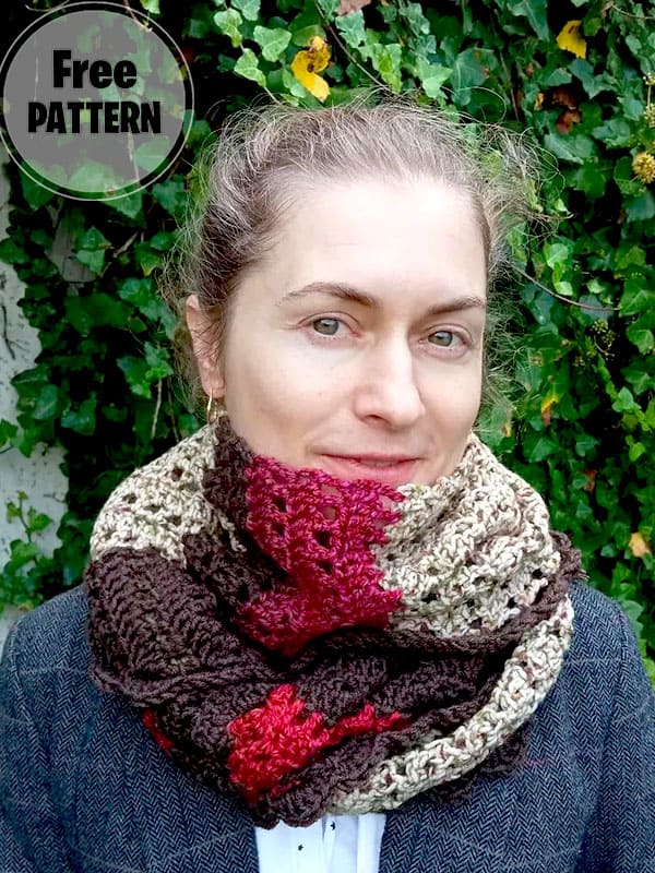 Morning Trendy Crochet Scarf Free Pattern