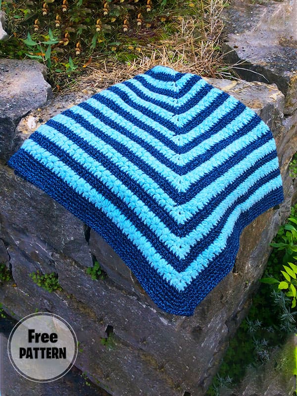 Shining Star Free Blanket Crochet Pattern