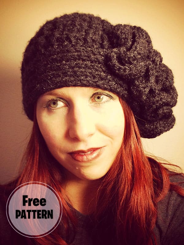 Showy Crochet Winter Hat Pattern Free 
