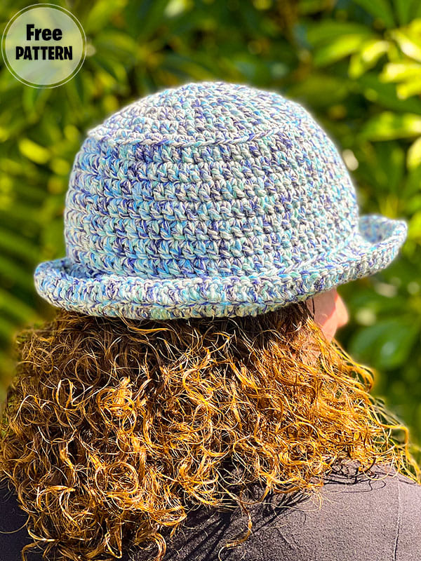 Easy Quick Crochet Free Bucket Hat Pattern 