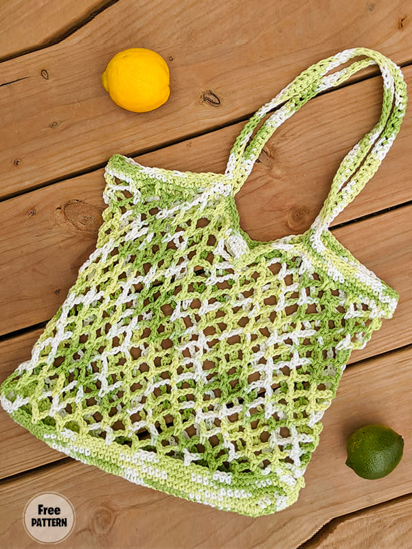 For Pleasant Shopping Simple Crochet Tote Bag Free Pattern