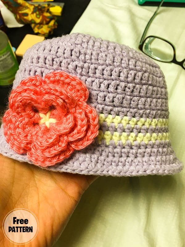 Simple Creative Free Bucket Hat Crochet Pattern