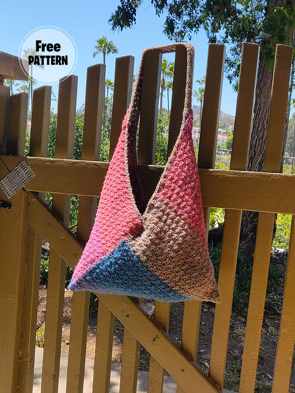 Comfortable Free Crochet Crossbody Bag Pattern