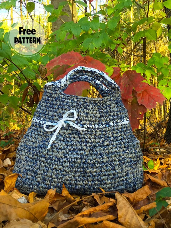 Linen Thread Crochet Market Bag Free Pattern