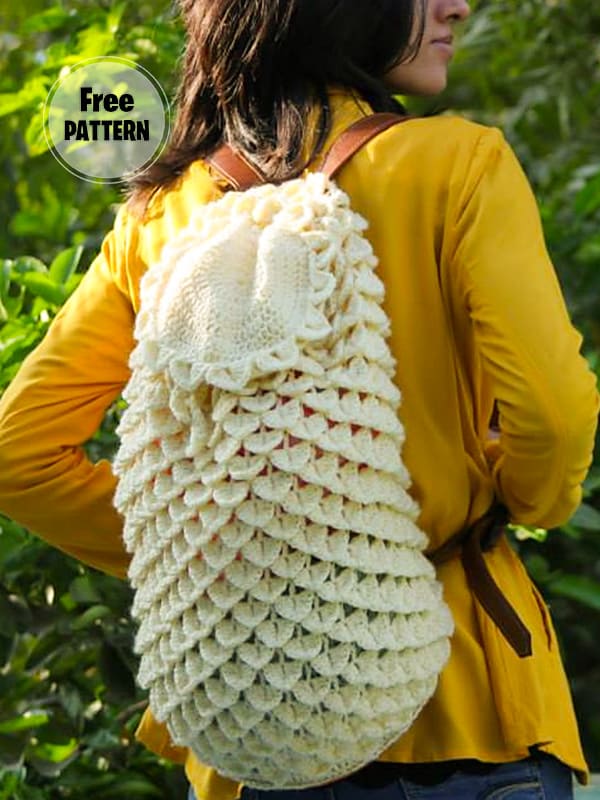 Dragon Free Backpack Crochet Pattern Free